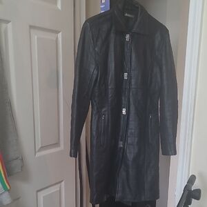 Vintage Brandon Thomas Vintage Quilted Leather Coat